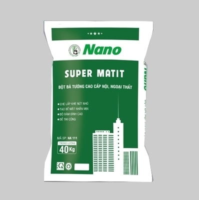 Bột bả cao cấp  nội, ngoại thất NANO