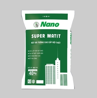 Bột bả cao cấp nội thất NANO